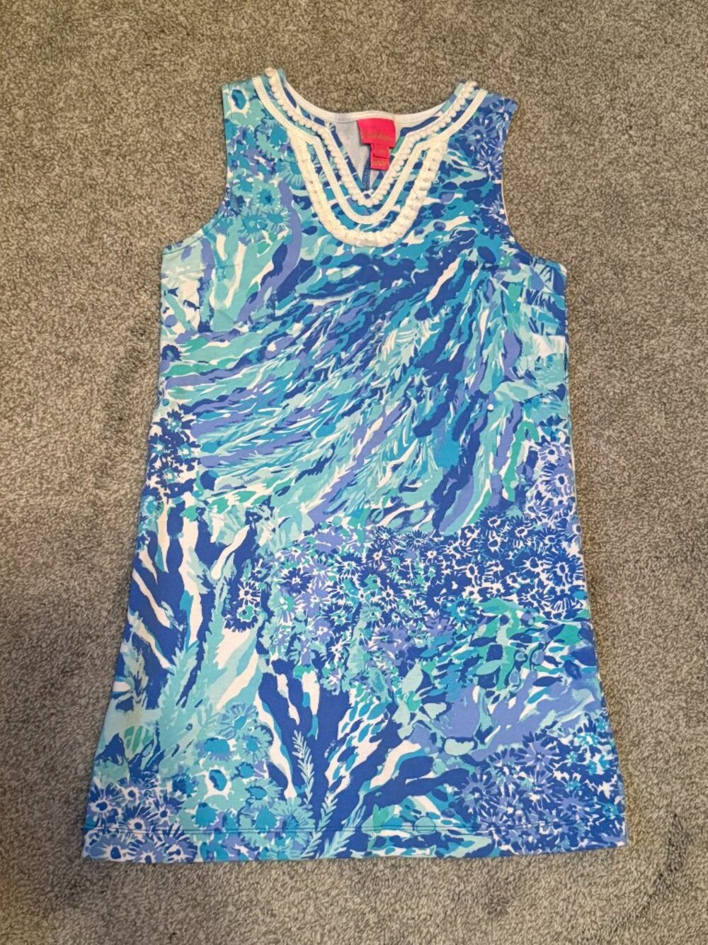 Lilly Pulitzer Girls Dress Size L 8-10